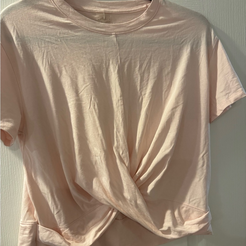 CALIA by Carrie Underwood Light Pink Short Sleeve Tee